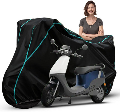Car Styling Waterproof Two Wheeler Cover for Ola(Black, Blue, Multicolor)