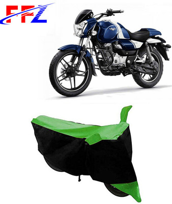 FFZ Two Wheeler Cover for Bajaj(V15, Black, Green)