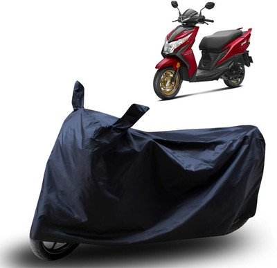 SEBOMGO Two Wheeler Cover for Honda(Dio, Black)