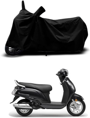 KEDIT Two Wheeler Cover for Suzuki(Avenis 125, Black)