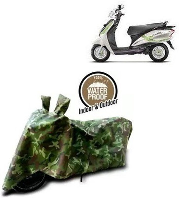 THE REAL ARV Waterproof Two Wheeler Cover for Hero(Duet VX 110CC BS6, Multicolor)