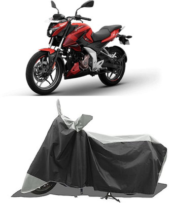 GROFATIK Two Wheeler Cover for Bajaj(Pulsar NS-160 BS6, Grey)