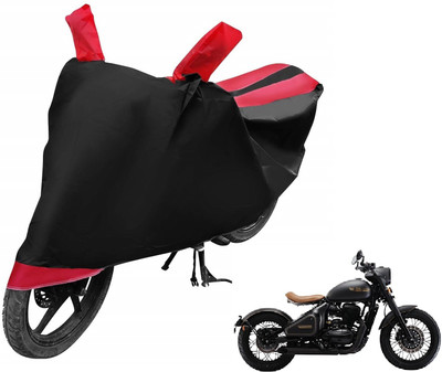 Auto Hub Two Wheeler Cover for JAWA(Perak, Red)