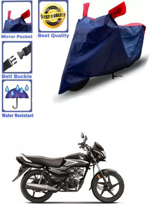 RONISH Waterproof Two Wheeler Cover for Honda(Shine, Blue, Red)