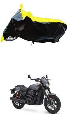 VESMEI Two Wheeler Cover for Harley Davidson(Street Rod, Yellow)