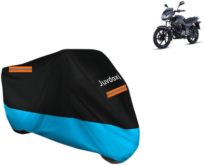 Juvdoxj Waterproof Two Wheeler Cover for Bajaj(Pulsar 125 Neon BS6, Blue)