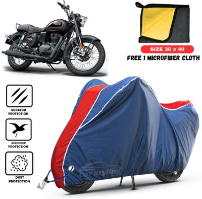 Car Styling Waterproof Two Wheeler Cover for Royal Enfield(Bullet 350, Blue, Red)