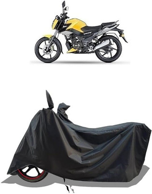 KEDIT Two Wheeler Cover for Universal For Bike(Raider, Black)