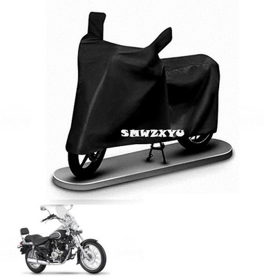 smwzxyu Waterproof Two Wheeler Cover for Bajaj(Avenger 220 Street, Black)