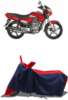 SUGASHRI Waterproof Two Wheeler Cover for Hero(Ambition, Red, Blue)