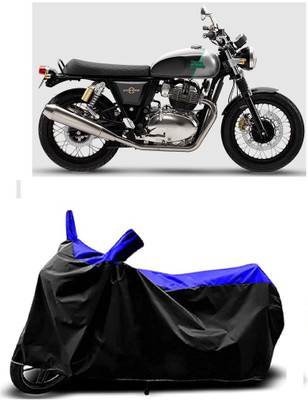 VESMEI Two Wheeler Cover for Royal Enfield(Twin spark, Blue)