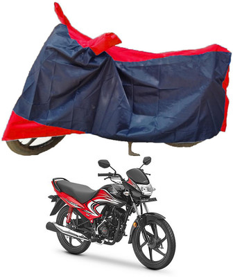 MMSSTAR Waterproof Two Wheeler Cover for Honda(Dream Yuga, Red, Blue)