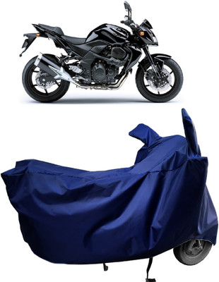 Amexride Two Wheeler Cover for Kawasaki(Z750, Blue)