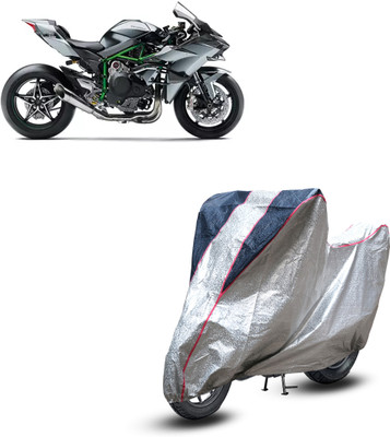 GGK RANTAL Waterproof Two Wheeler Cover for Kawasaki(Ninja H2R, Multicolor)