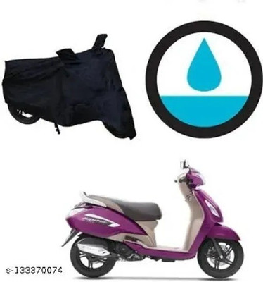 gurukul mart Waterproof Two Wheeler Cover for Hero(Activa 6G, Black)