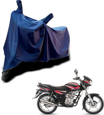 KEDIT Two Wheeler Cover for Bajaj(Discover 125 DTS-i, Blue)