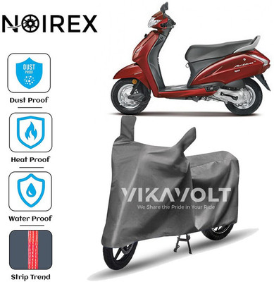NOIREX Two Wheeler Cover for Honda(Activa 4G, Grey)
