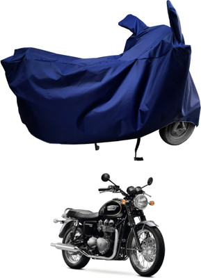 Amexride Two Wheeler Cover for Triumph(Bonneville T120 Black, Blue)