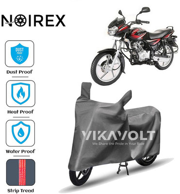 NOIREX Two Wheeler Cover for Bajaj(Discover 125 DTS-i, Grey)