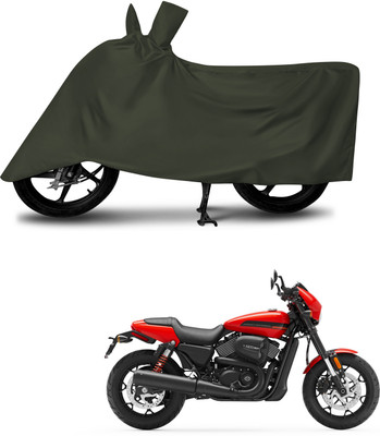 DeepShakshi AUTOMOTIVE Waterproof Two Wheeler Cover for Harley Davidson(Street Rod, Green)