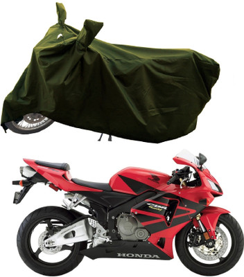 GROFATIK Two Wheeler Cover for Honda(CBR 600 RR, Green)