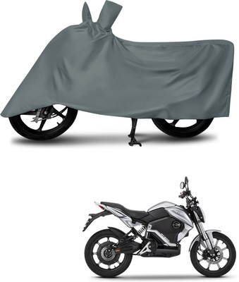 aosis Waterproof Two Wheeler Cover for Revolt(RV 300, Grey)