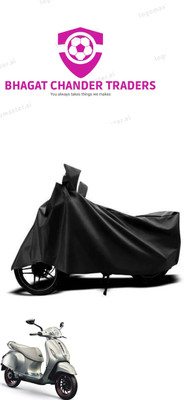 bhagat chander traders Waterproof Two Wheeler Cover for Bajaj(New Chetak, Black)