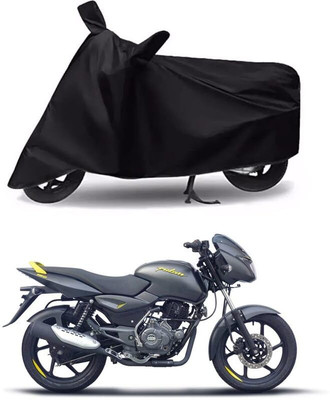 AASHTIK MART Two Wheeler Cover for Bajaj(Pulsar 150, Black)