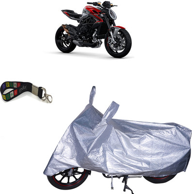 UKIGAL Waterproof Two Wheeler Cover for MV Agusta(BS6, Silver)