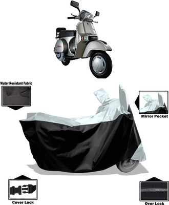 Amexride Two Wheeler Cover for LML(Select, White)