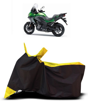 VESMEI Two Wheeler Cover for Kawasaki(Versys 650, Yellow)