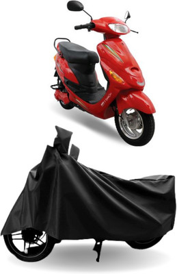 MMSSTAR Waterproof Two Wheeler Cover for Hero Electric(E Sprint, Black)