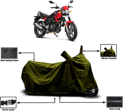 Amexride Two Wheeler Cover for Hero(MotoCorp XPulse 200T, Green)