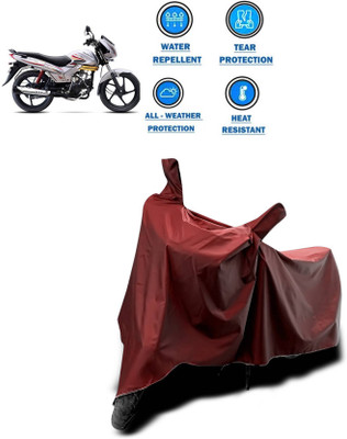 KEDIT Two Wheeler Cover for Mahindra(Centuro NXT, Maroon)