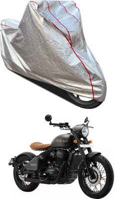 PAGORA Waterproof Two Wheeler Cover for JAWA(Perak, Silver)