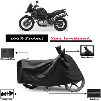 Amexride Two Wheeler Cover for BMW(F 850 GS, Black)