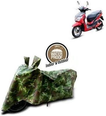 THE REAL ARV Waterproof Two Wheeler Cover for Hero(Electric Dash, Multicolor)