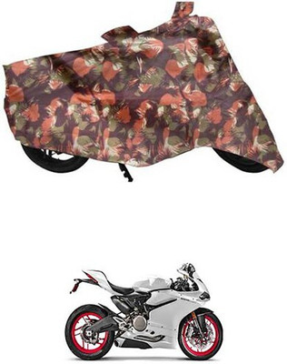 THE REAL ARV Waterproof Two Wheeler Cover for Ducati(Multicolor)