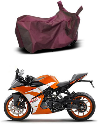 MMSSTAR Waterproof Two Wheeler Cover for KTM(RC125, Maroon)