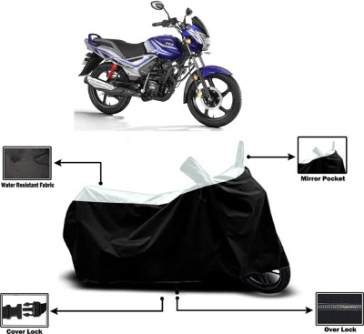 Amexride Two Wheeler Cover for TVS(Star City BS6, White)