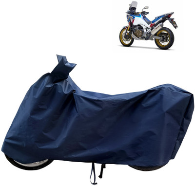 Horseyaart Waterproof Two Wheeler Cover for Honda(Africa Twin, Blue)