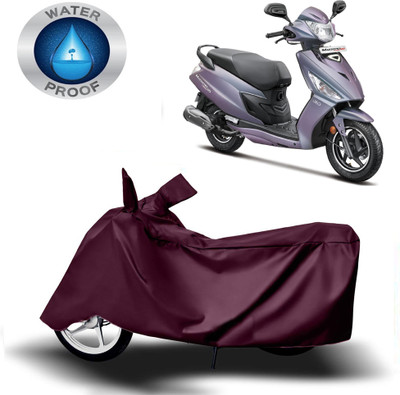 Autoinnovation Two Wheeler Cover for Hero(Maestro Edge 125, Maroon)