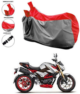 SEBONGO Waterproof Two Wheeler Cover for Hero(Red)