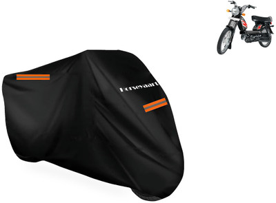 Horseyaart Waterproof Two Wheeler Cover for TVS(Heavy Duty, Black)