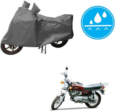 DeepShakshi AUTOMOTIVE Waterproof Two Wheeler Cover for Yamaha(RX 100, Grey)