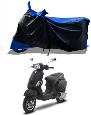 DeepShakshi AUTOMOTIVE Waterproof Two Wheeler Cover for Vespa(Vespa SXL, Blue)