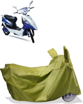 Amexride Two Wheeler Cover for Hero Electric(Electric Maxi, Maroon)