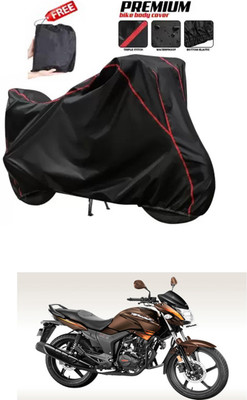 DeepShakshi AUTOMOTIVE Two Wheeler Cover for Hero(Hunk, Black)