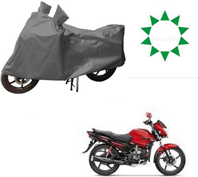 DeepShakshi AUTOMOTIVE Waterproof Two Wheeler Cover for Hero(Glamour FI, Grey)