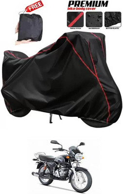 DeepShakshi AUTOMOTIVE Two Wheeler Cover for Bajaj(Boxer, Black)